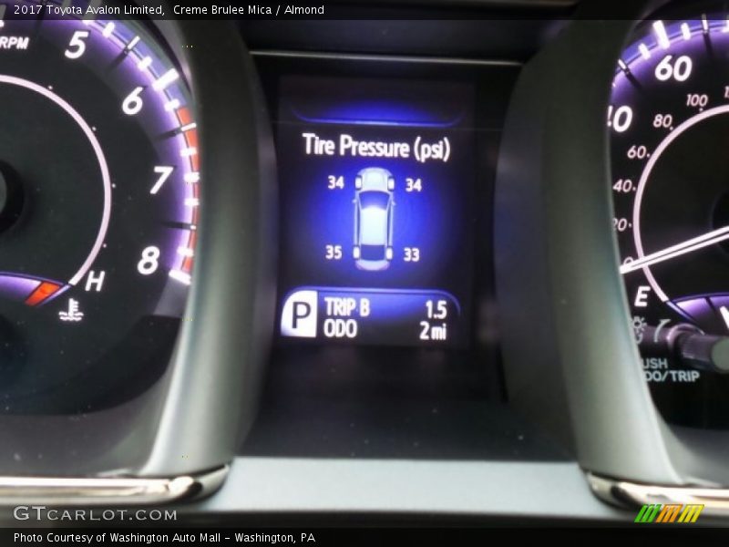 Creme Brulee Mica / Almond 2017 Toyota Avalon Limited