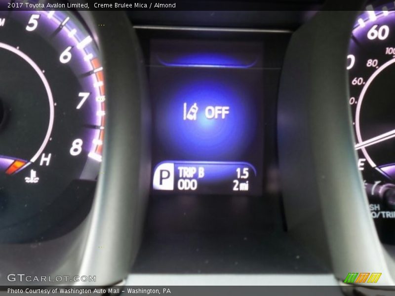 Creme Brulee Mica / Almond 2017 Toyota Avalon Limited