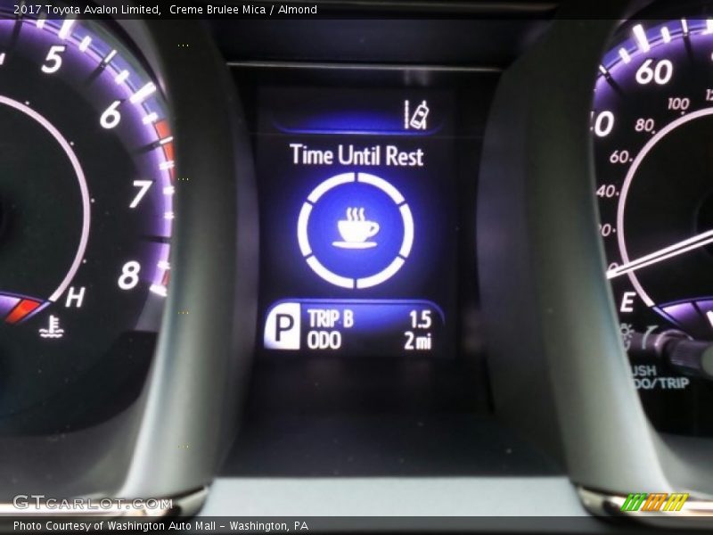 Creme Brulee Mica / Almond 2017 Toyota Avalon Limited