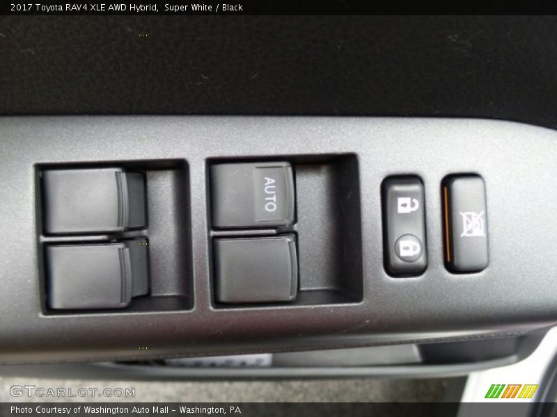 Controls of 2017 RAV4 XLE AWD Hybrid