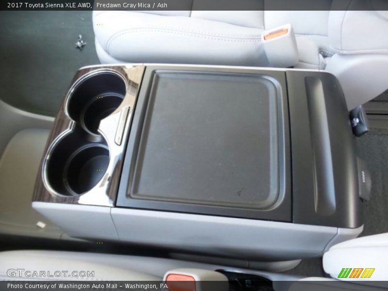 Predawn Gray Mica / Ash 2017 Toyota Sienna XLE AWD