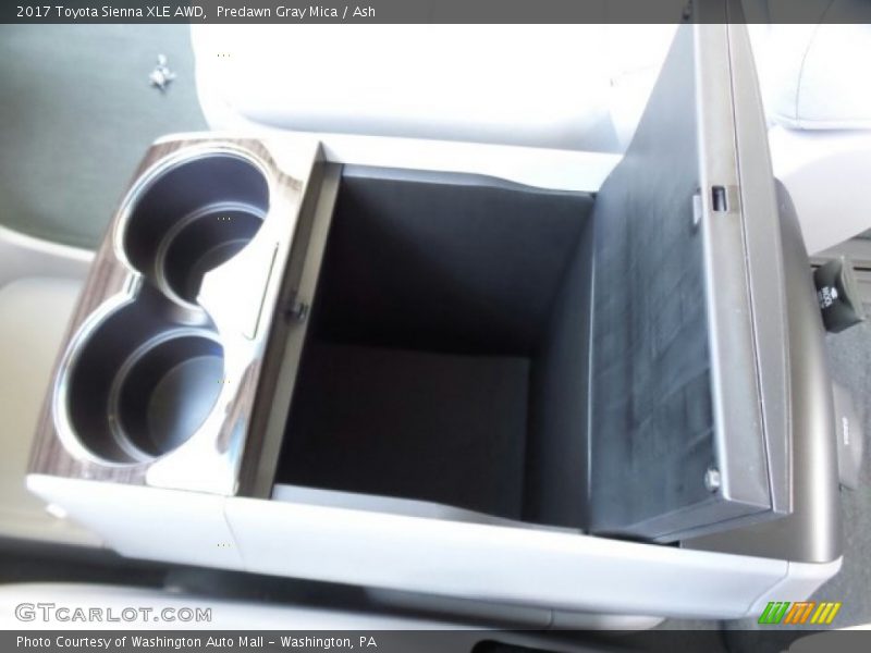 Predawn Gray Mica / Ash 2017 Toyota Sienna XLE AWD