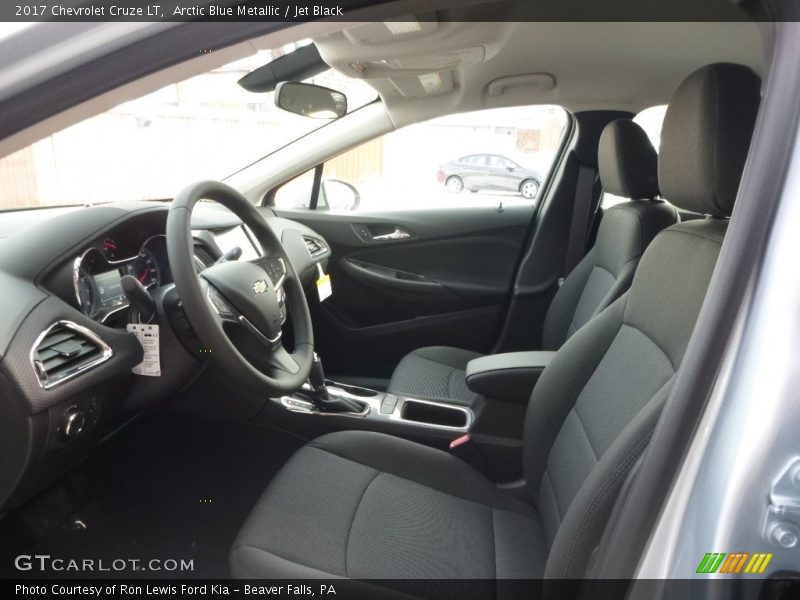 Arctic Blue Metallic / Jet Black 2017 Chevrolet Cruze LT