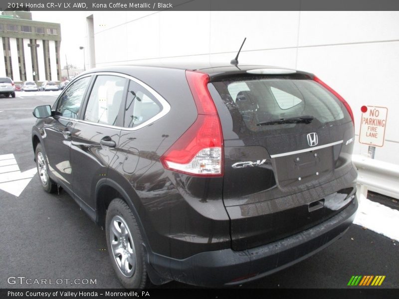 Kona Coffee Metallic / Black 2014 Honda CR-V LX AWD