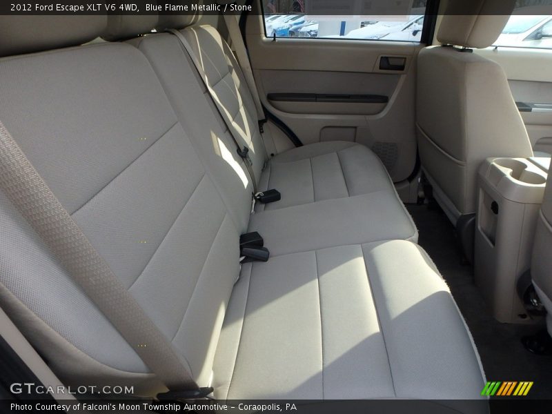 Blue Flame Metallic / Stone 2012 Ford Escape XLT V6 4WD