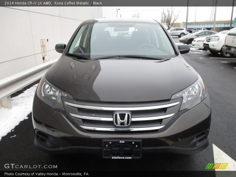 Kona Coffee Metallic / Black 2014 Honda CR-V LX AWD