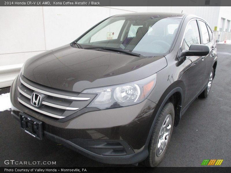 Kona Coffee Metallic / Black 2014 Honda CR-V LX AWD