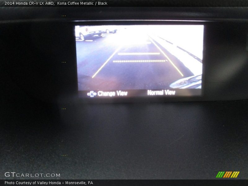 Kona Coffee Metallic / Black 2014 Honda CR-V LX AWD