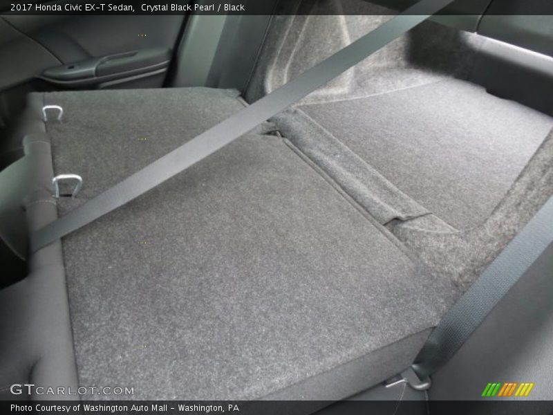Crystal Black Pearl / Black 2017 Honda Civic EX-T Sedan