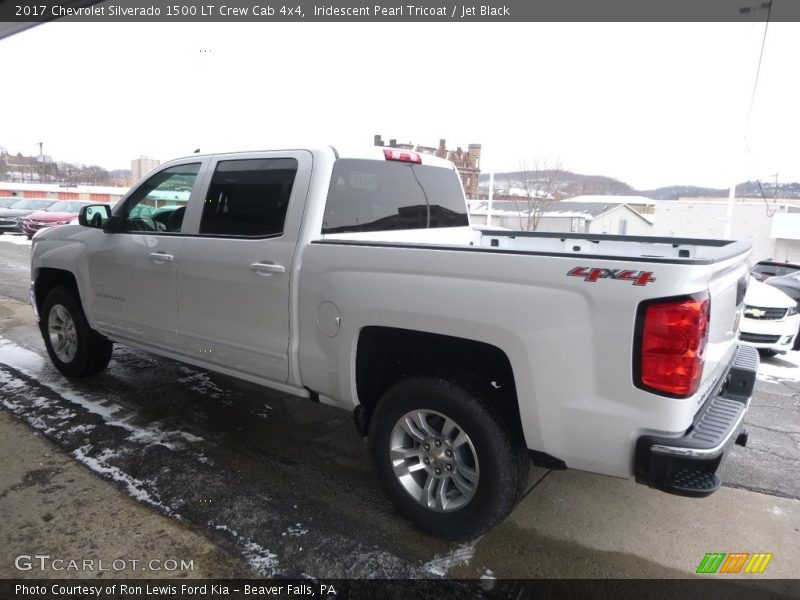 Iridescent Pearl Tricoat / Jet Black 2017 Chevrolet Silverado 1500 LT Crew Cab 4x4