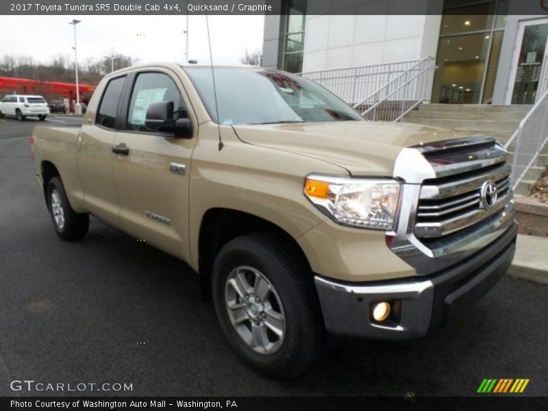 Front 3/4 View of 2017 Tundra SR5 Double Cab 4x4