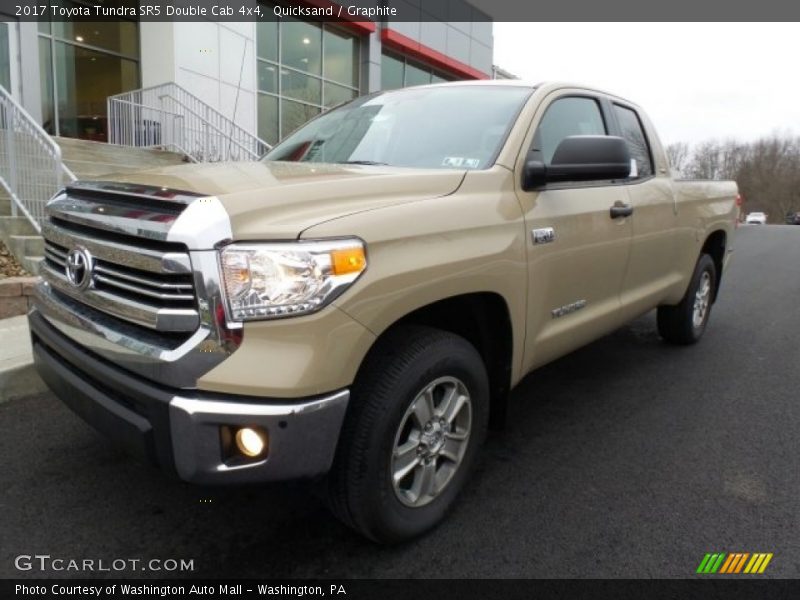 Quicksand / Graphite 2017 Toyota Tundra SR5 Double Cab 4x4