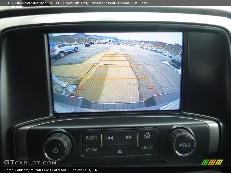 Iridescent Pearl Tricoat / Jet Black 2017 Chevrolet Silverado 1500 LT Crew Cab 4x4