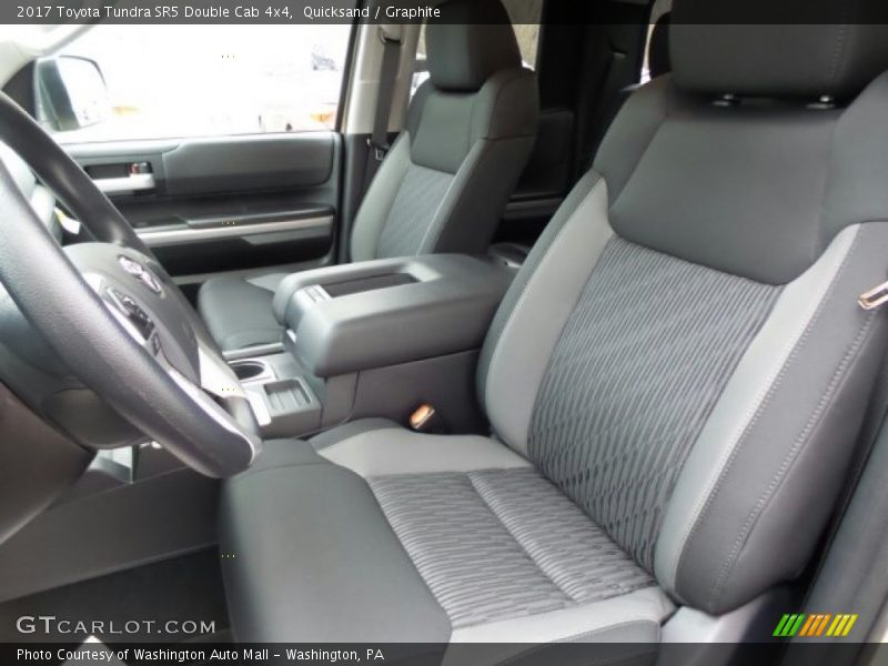 Front Seat of 2017 Tundra SR5 Double Cab 4x4