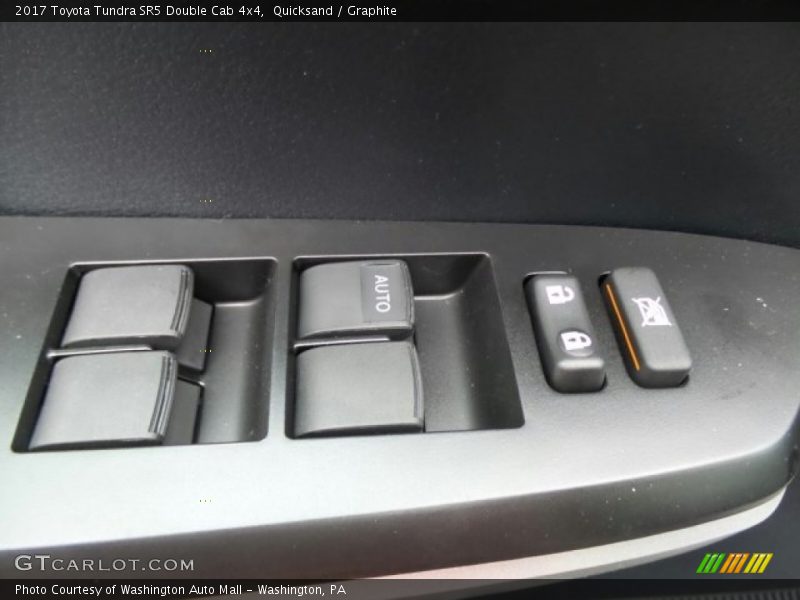 Controls of 2017 Tundra SR5 Double Cab 4x4