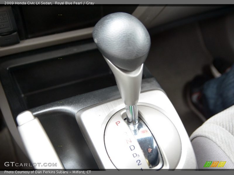 Royal Blue Pearl / Gray 2009 Honda Civic LX Sedan