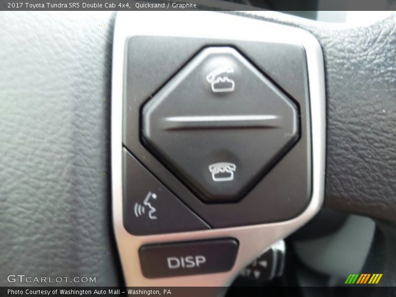 Controls of 2017 Tundra SR5 Double Cab 4x4