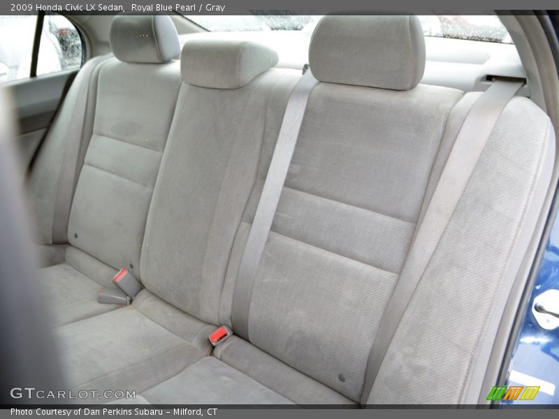 Royal Blue Pearl / Gray 2009 Honda Civic LX Sedan
