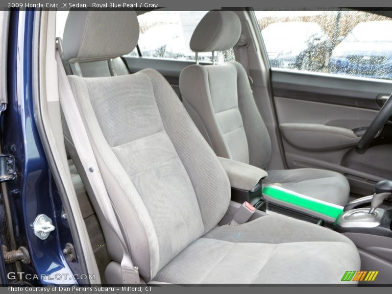 Royal Blue Pearl / Gray 2009 Honda Civic LX Sedan