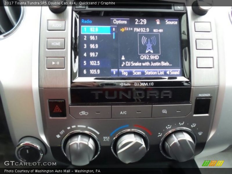 Audio System of 2017 Tundra SR5 Double Cab 4x4