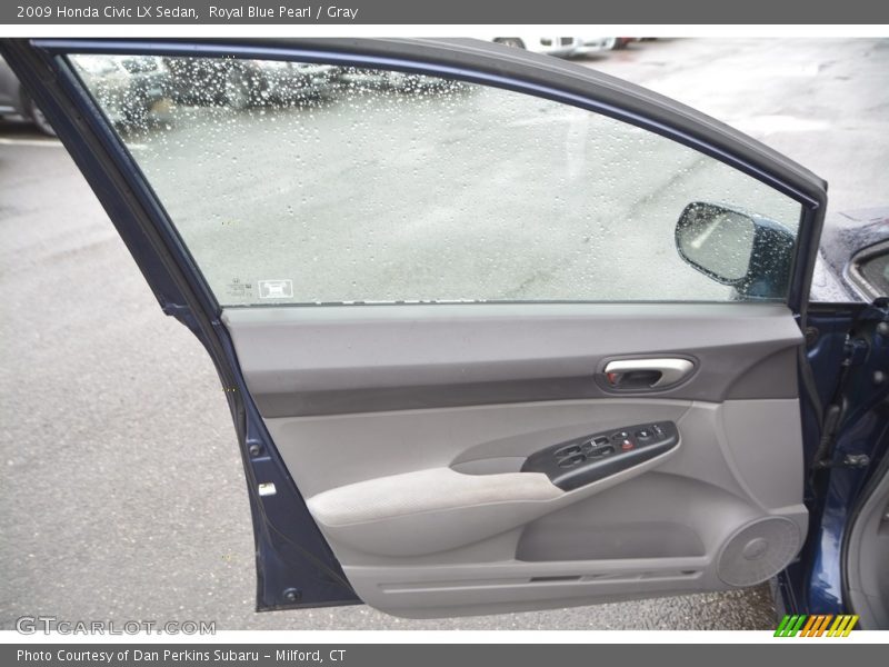 Royal Blue Pearl / Gray 2009 Honda Civic LX Sedan