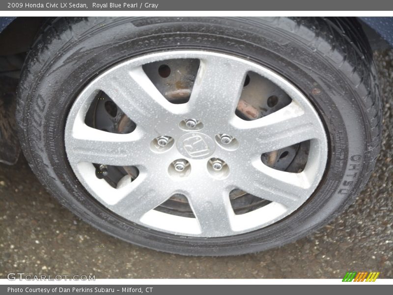Royal Blue Pearl / Gray 2009 Honda Civic LX Sedan