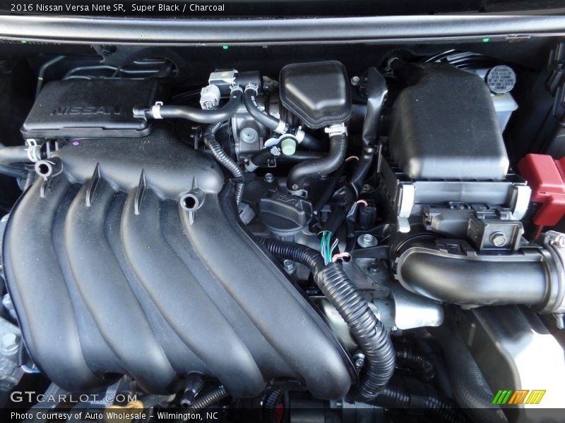 Super Black / Charcoal 2016 Nissan Versa Note SR