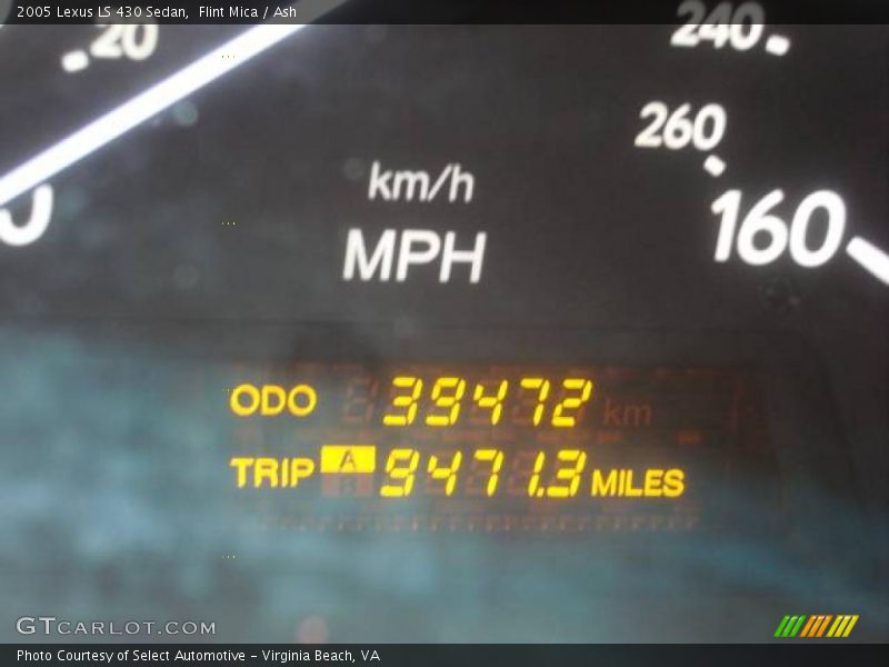 Flint Mica / Ash 2005 Lexus LS 430 Sedan