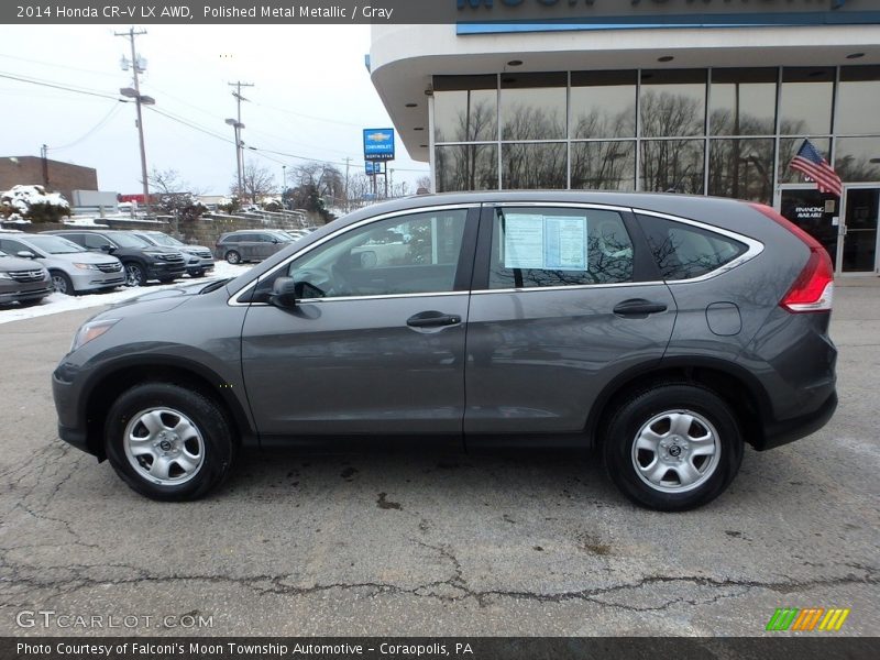 Polished Metal Metallic / Gray 2014 Honda CR-V LX AWD