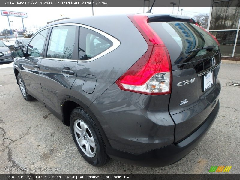 Polished Metal Metallic / Gray 2014 Honda CR-V LX AWD