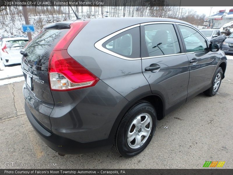 Polished Metal Metallic / Gray 2014 Honda CR-V LX AWD