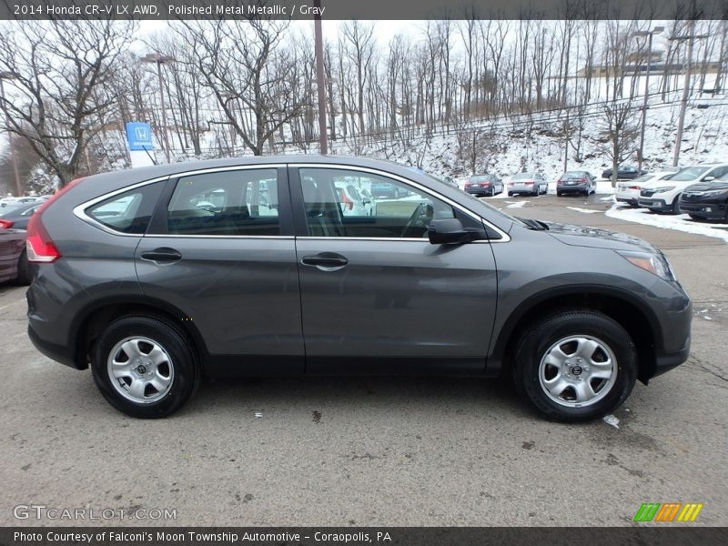 Polished Metal Metallic / Gray 2014 Honda CR-V LX AWD