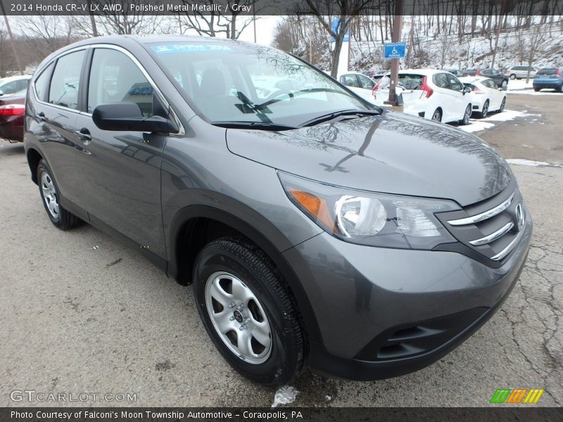 Polished Metal Metallic / Gray 2014 Honda CR-V LX AWD