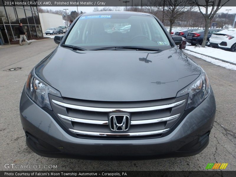 Polished Metal Metallic / Gray 2014 Honda CR-V LX AWD