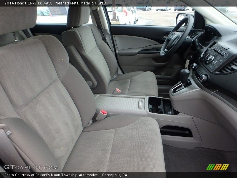 Polished Metal Metallic / Gray 2014 Honda CR-V LX AWD