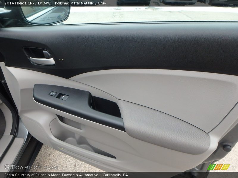 Polished Metal Metallic / Gray 2014 Honda CR-V LX AWD