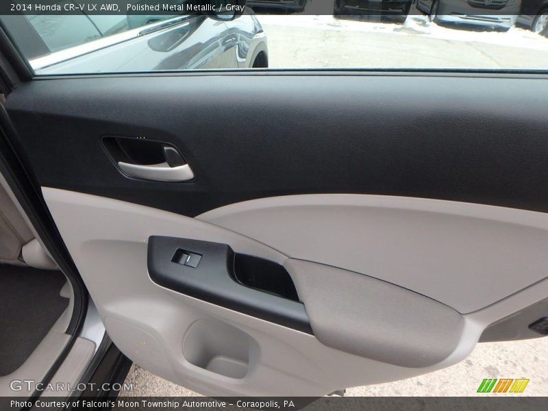 Polished Metal Metallic / Gray 2014 Honda CR-V LX AWD