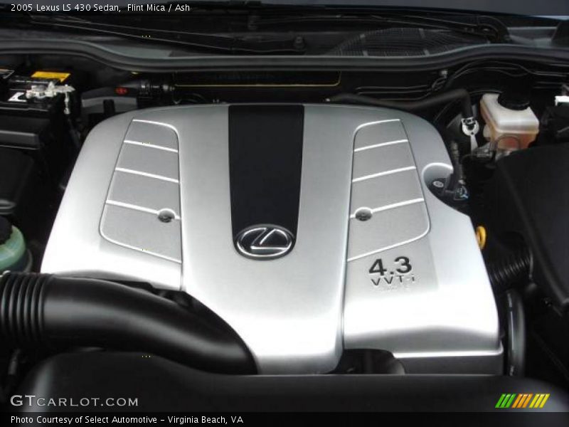 Flint Mica / Ash 2005 Lexus LS 430 Sedan