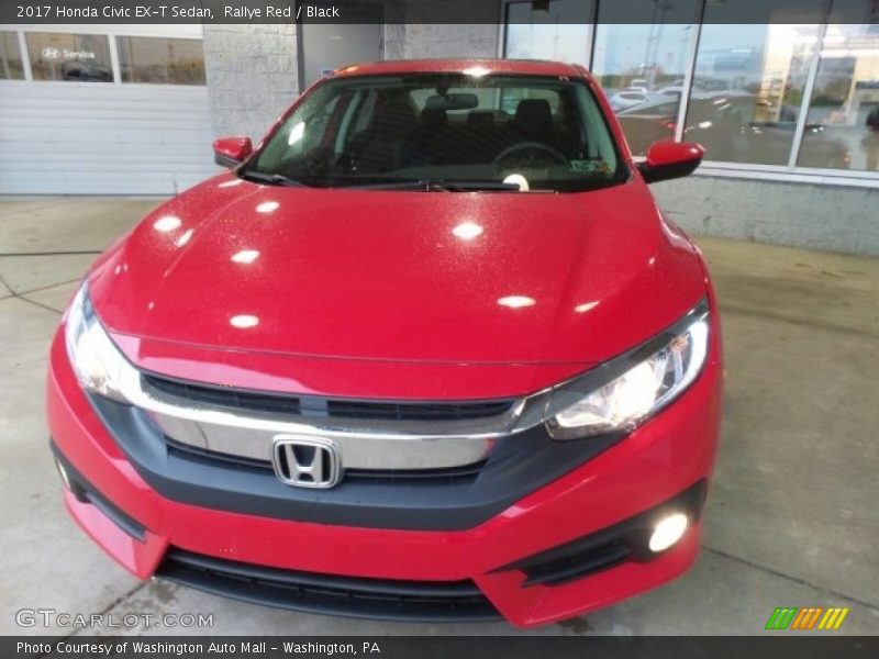 Rallye Red / Black 2017 Honda Civic EX-T Sedan