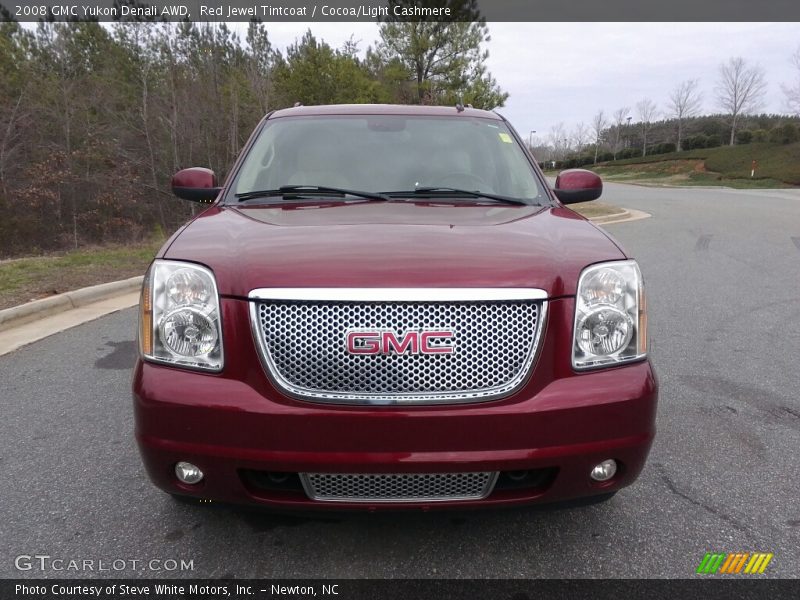 Red Jewel Tintcoat / Cocoa/Light Cashmere 2008 GMC Yukon Denali AWD