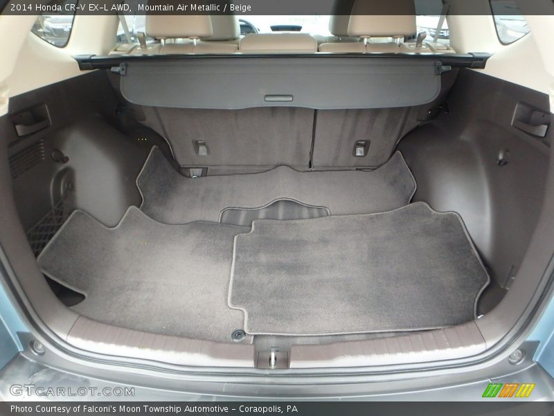 Mountain Air Metallic / Beige 2014 Honda CR-V EX-L AWD