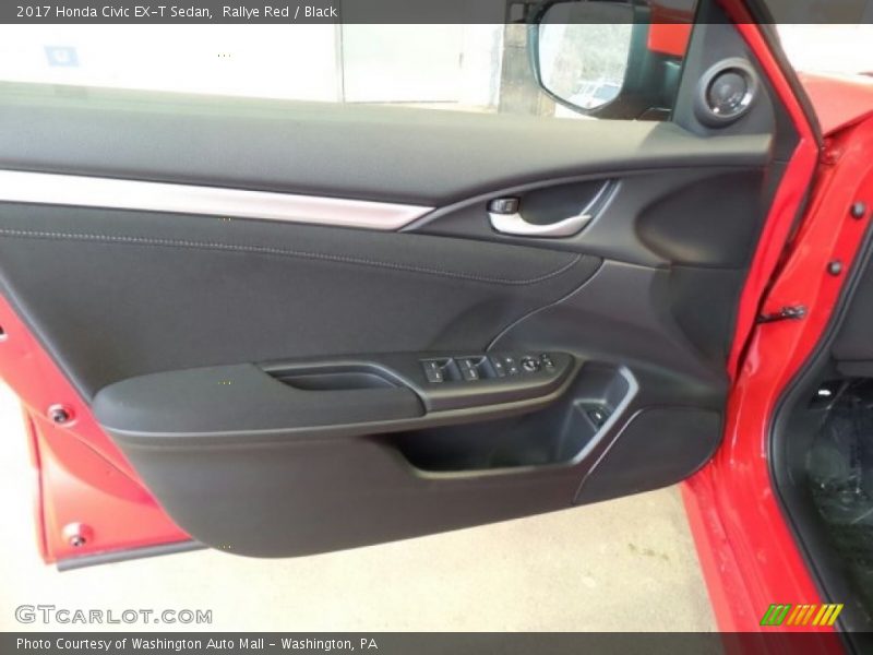 Rallye Red / Black 2017 Honda Civic EX-T Sedan