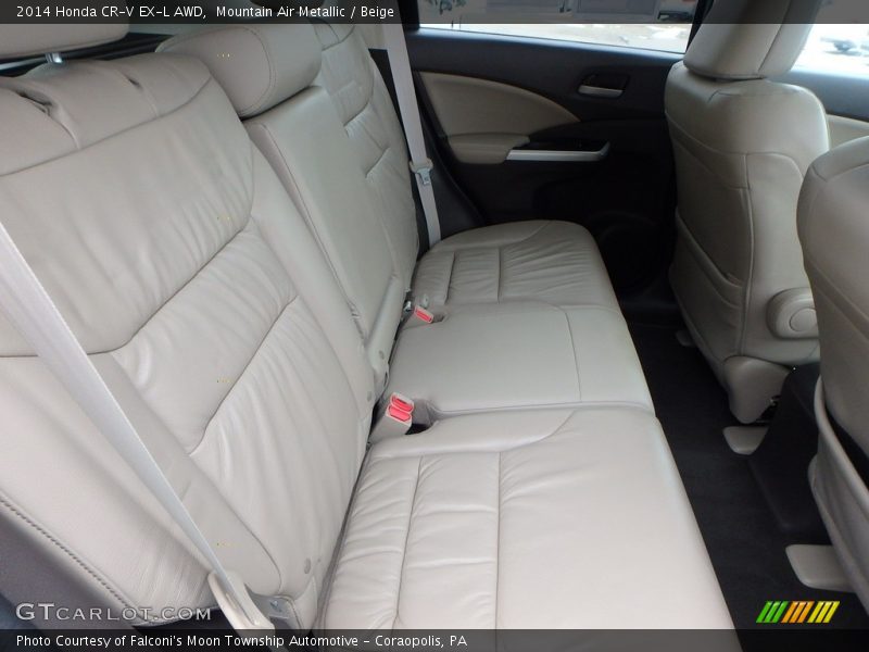 Mountain Air Metallic / Beige 2014 Honda CR-V EX-L AWD