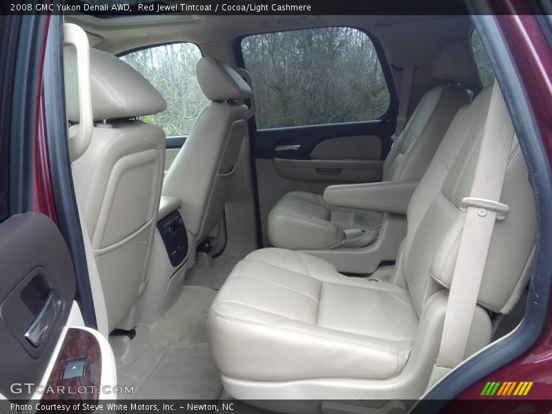 Red Jewel Tintcoat / Cocoa/Light Cashmere 2008 GMC Yukon Denali AWD