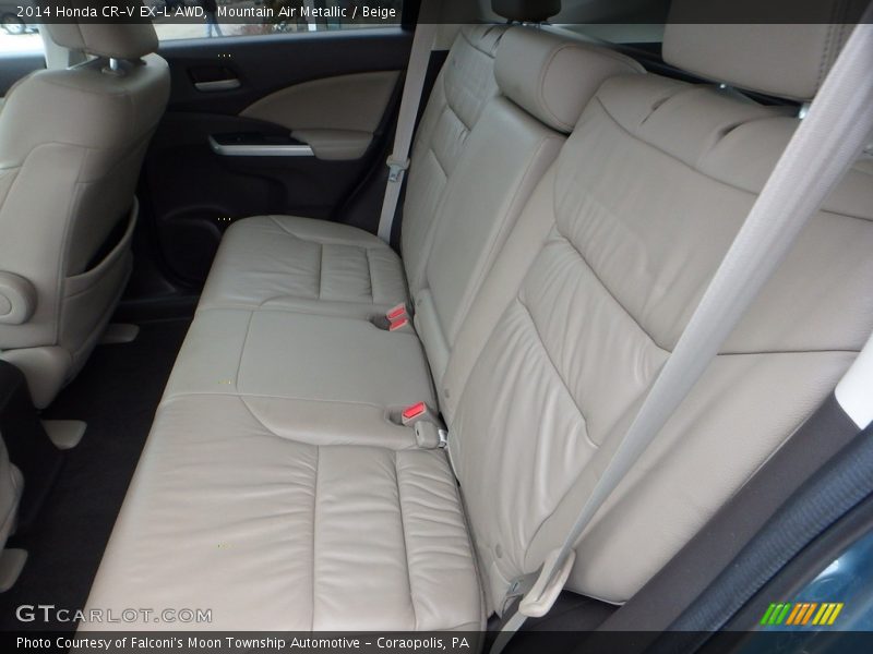 Mountain Air Metallic / Beige 2014 Honda CR-V EX-L AWD