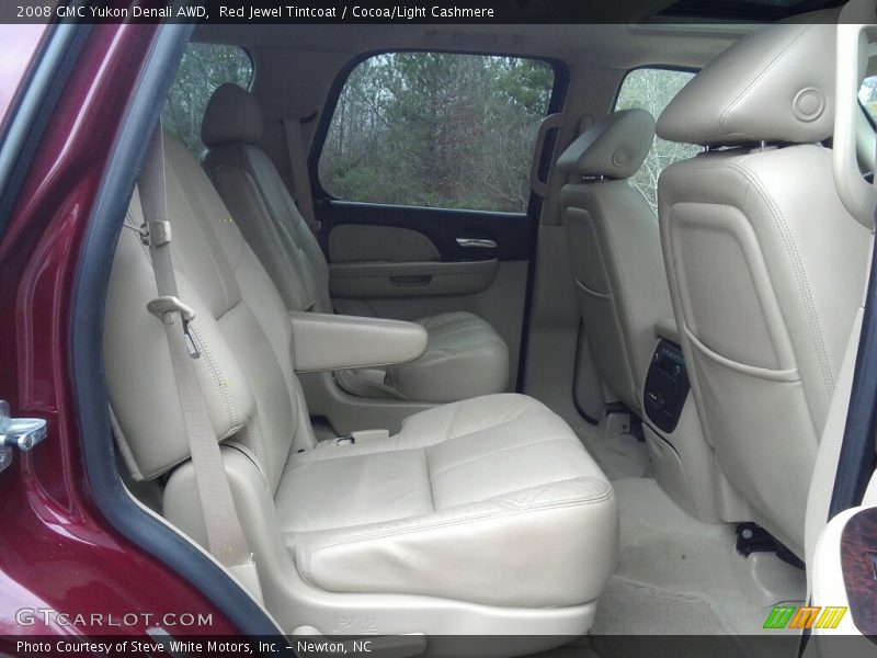 Red Jewel Tintcoat / Cocoa/Light Cashmere 2008 GMC Yukon Denali AWD