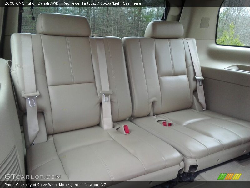 Red Jewel Tintcoat / Cocoa/Light Cashmere 2008 GMC Yukon Denali AWD