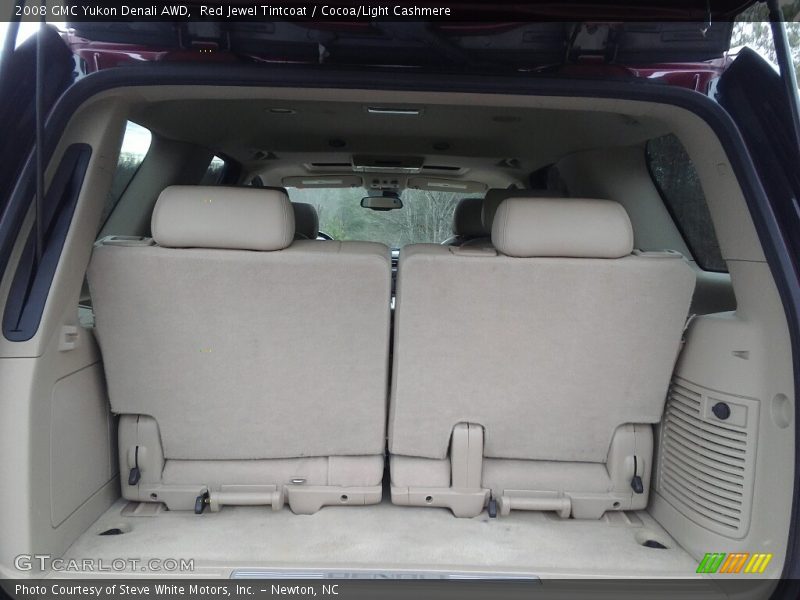 Red Jewel Tintcoat / Cocoa/Light Cashmere 2008 GMC Yukon Denali AWD