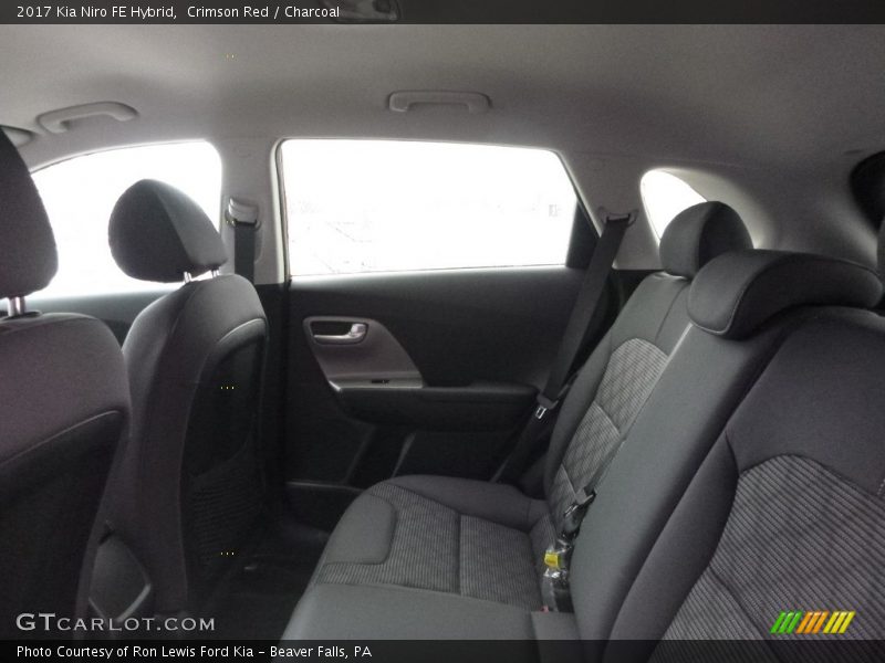 Crimson Red / Charcoal 2017 Kia Niro FE Hybrid