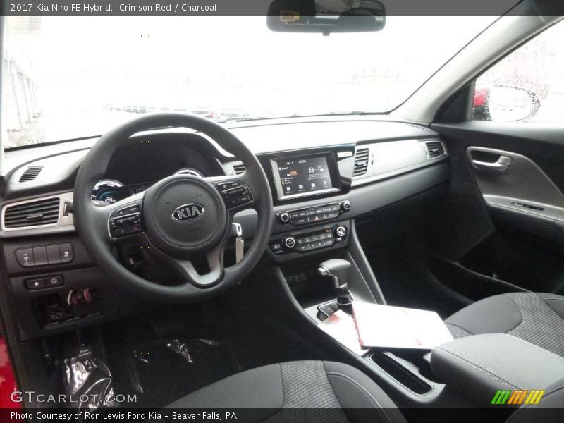 Charcoal Interior - 2017 Niro FE Hybrid 